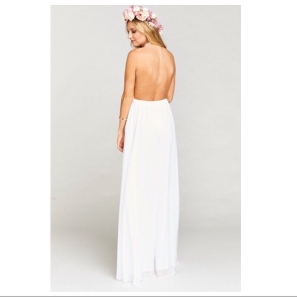 SHOW ME YOUR MUMU HALTER MAXI DRESS - Picture 4 of 5